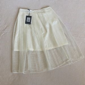 White skirt - who what wear x target NWT